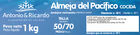 Almeja pac&iacute;fico Antonio y Ricardo 1kg
