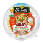 Wraps con brotes de espinacas, pollo, bacon y queso Florette 255g