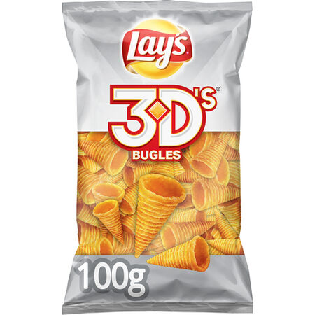 Snack de maíz lays 3d's 100g