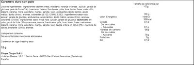 Caramelo con palo Chupa Chups unidad