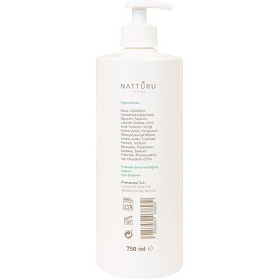 Gel de baño Natturu 750 ml Piel sensinble o atópica