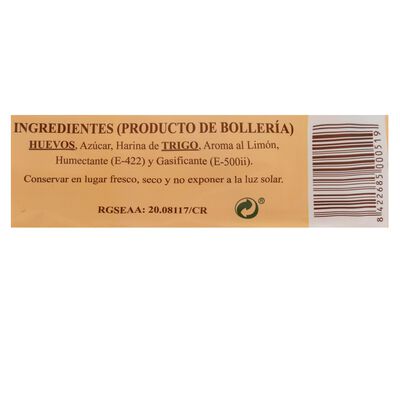 Bizcocho Antojos Dulcinea Hermanos Román Alaminos 125g