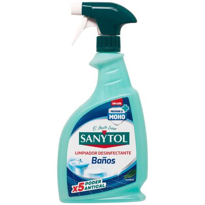 Limpiador desinfectante Sanytol 750ml ba&ntilde;o