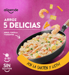 Arroz 5 delicias Alipende 1K
