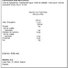Cerveza 0,0% tostada sin gluten Mahou lata 33cl