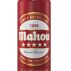 Cerveza rubia especial Mahou 5 Estrellas lata 50cl