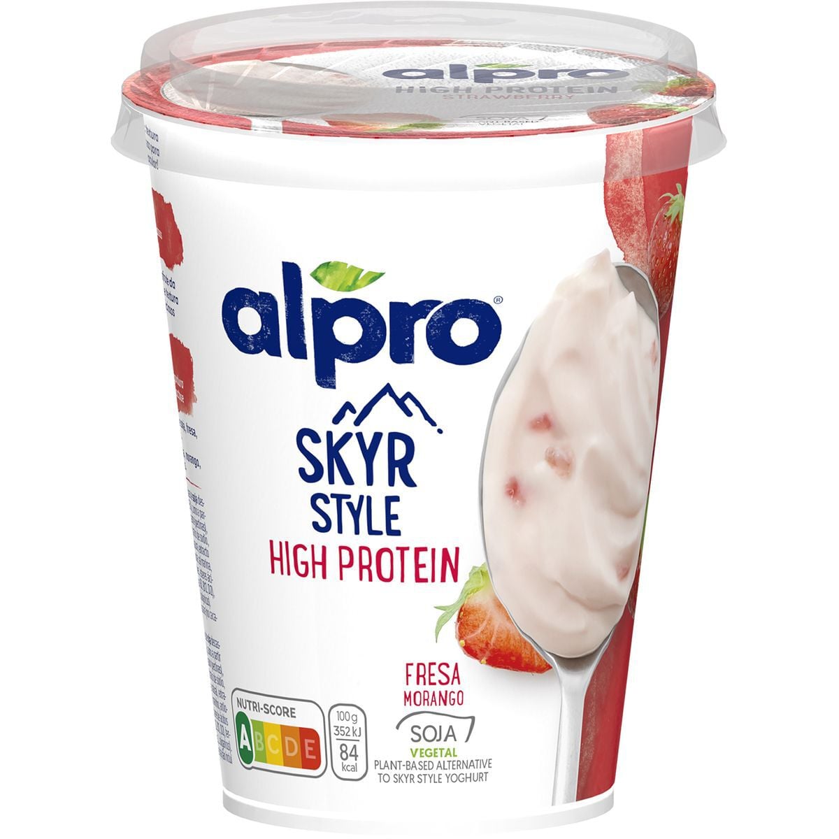 Yogur proteína Skyr Alpro 400g fresa