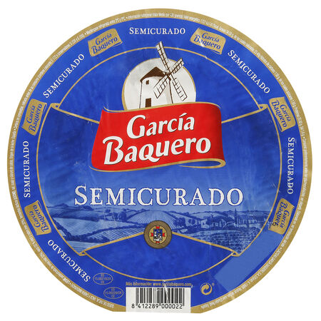 Queso semicurado García Baquero