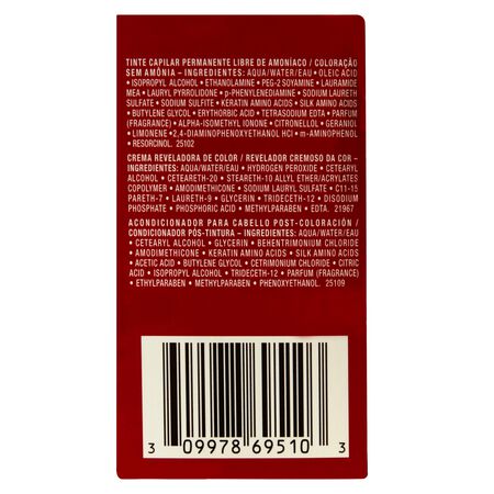 Tinte de cabello sin amoníaco Revlon Colorsilk nº 10 negro