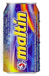 Bebida maltín polar con capacidad de 33 cl