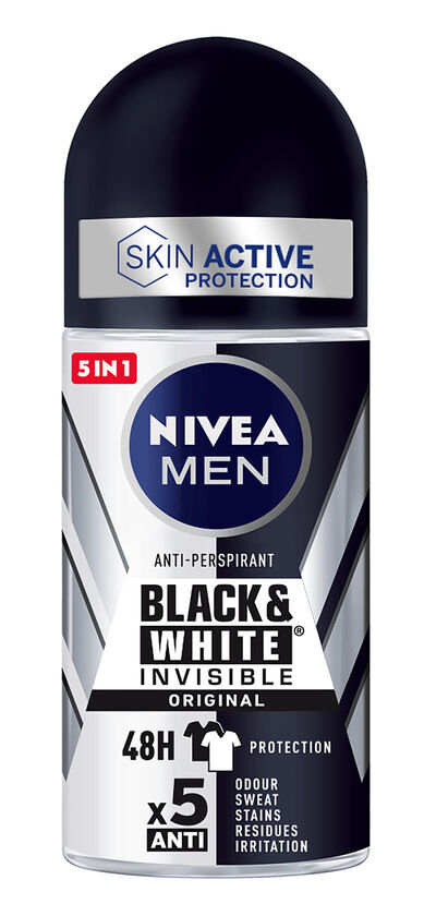Desodorante en roll-on Nivea men 50ml invisible