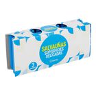 Estropajo salvauñas Lanta 3 uds azul