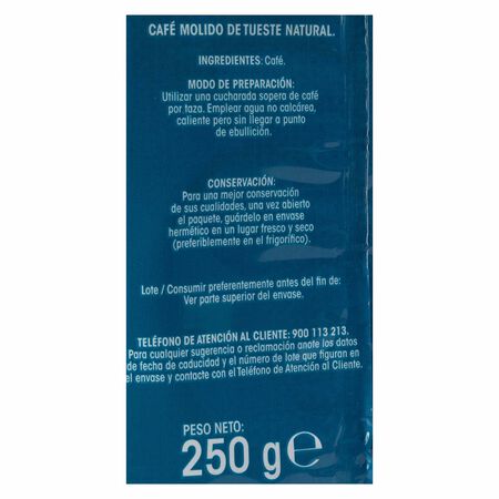 Café molido Alipende 250g tueste natural
