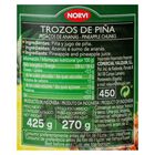 Pi&ntilde;a en su jugo sin azucar a&ntilde;adido Norvi 270g en trozos