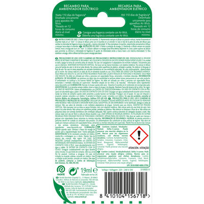 Ambientador el&eacute;ctrico Airwick recambio oasis turquesa