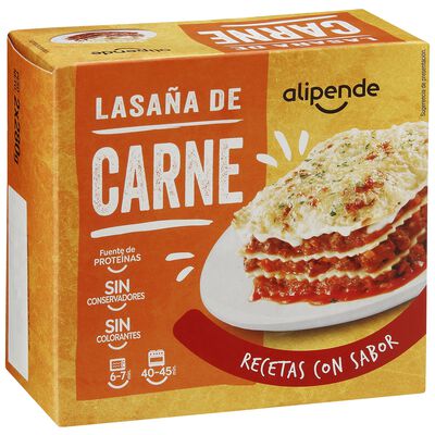 Lasa&ntilde;a Alipende 280g pack-2 carne