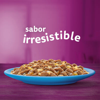 Comida para gatos de salmón y atún Whiskas 4x85g