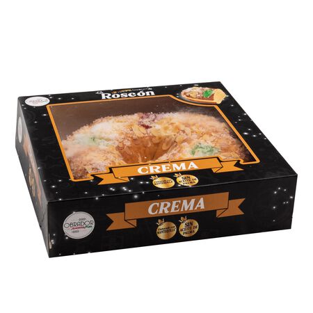 Roscón de Reyes relleno crema 450g