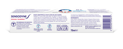 Pasta dental Sensodyne 75ml anticaries + sensibilidad