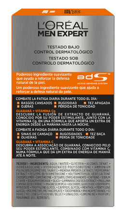 Crema facial L'Oréal men expert 50ml 5 acciones antifatiga