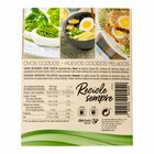 Huevo cocido Dovo 4 unidades pelado