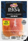 Jamón curado selección en lonchas ElPozo 80 + 15 gr