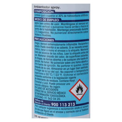 Ambientador spray Lanta 300ml ropa limpia