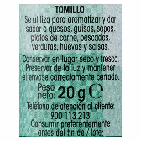 Tomillo Alipende 20g