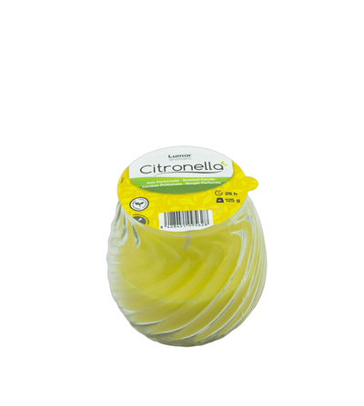 Vela perfumada vaso Lumar citronella