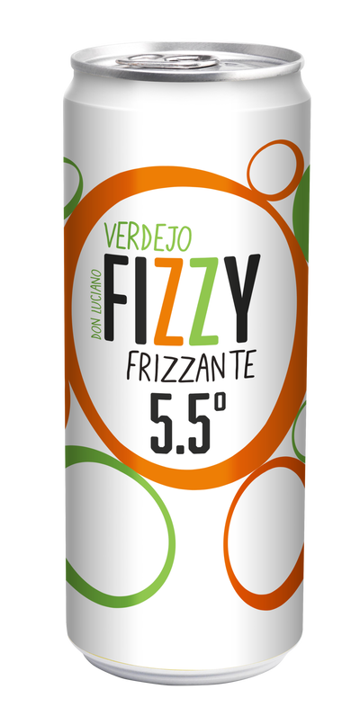 Vino blanco espumoso verdejo Fizzy 33cl