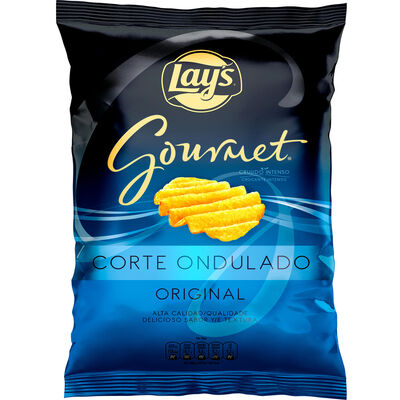 Patatas fritas onduladas gourmet Lays 170g