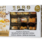 Mazap&aacute;n 1880 205g Selecci&oacute;n cl&aacute;sicas, naranja y pepitas de chocolate