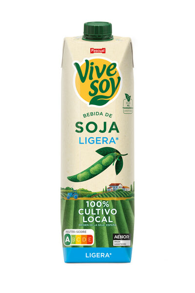 Bebida de soja ligera Vivesoy 1l