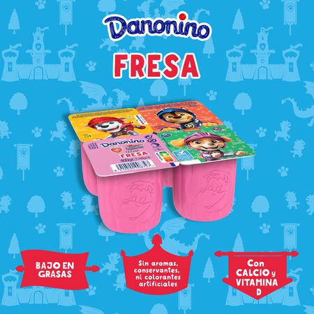 Petit maxi Danonino pack 4 fresa