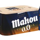 Cerveza sin alcohol Mahou 00 Tostada pack 12 latas 33cl
