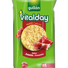 Tortita de ma&iacute;z sabor jam&oacute;n Vitalday 103g