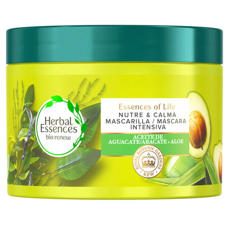 Mascarilla capilar reparadora Herbal Essences 450ml aguacate