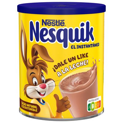 Cacao en polvo instant&aacute;neo Nesquik 390g