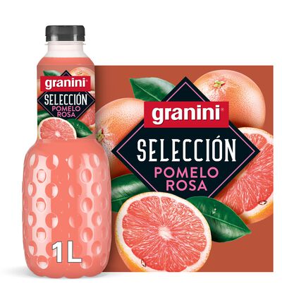 Bebida con zumo de pomelo rosa Granini 1l