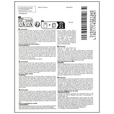 Chupete silicona Tigex soft mini physio 2u para ni&ntilde;o 6-18 meses