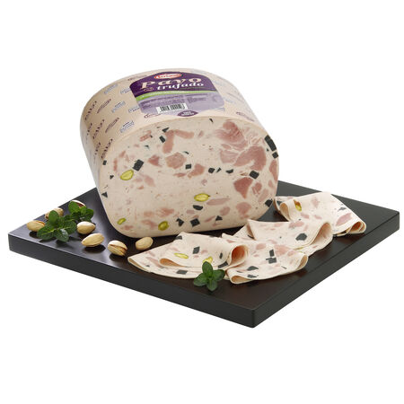 Pavo trufado con pistachos Serrano