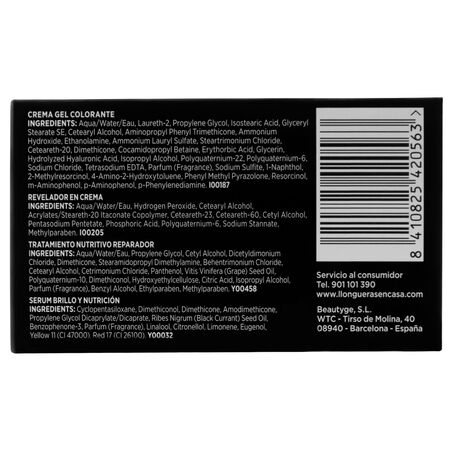 Tinte de cabello Llongueras Color Advance nº 5.6 caoba