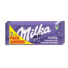 Chocolate con leche Milka 100g pack-3