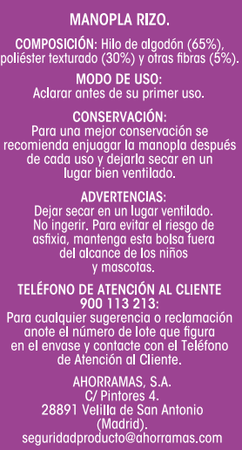 Manopla Bodyplus pack-2 rizo