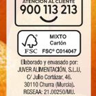Bebida de zumo 100% exprimido sin pulpa Alipende 200 ml