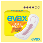 Compresa fina y segura Evax 13 uds maxi super