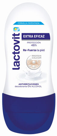 Desodorante en  roll-on Lactovit 50ml sin alcohol