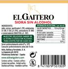 Sidra sin alcohol El Gaitero 75cl