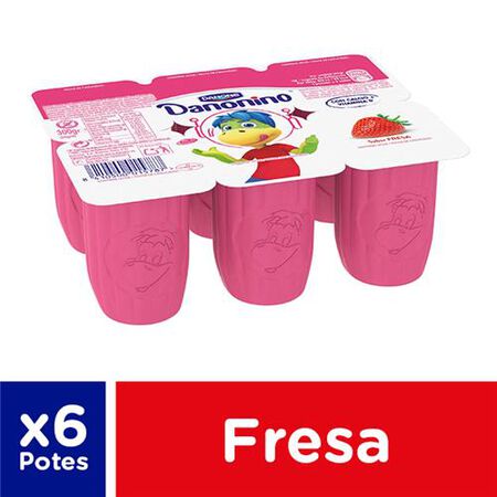 Petit Danonino pack 6 fresa