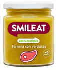 Alimento infantil ecol&oacute;gico de ternera con verduras Smileat 230 g